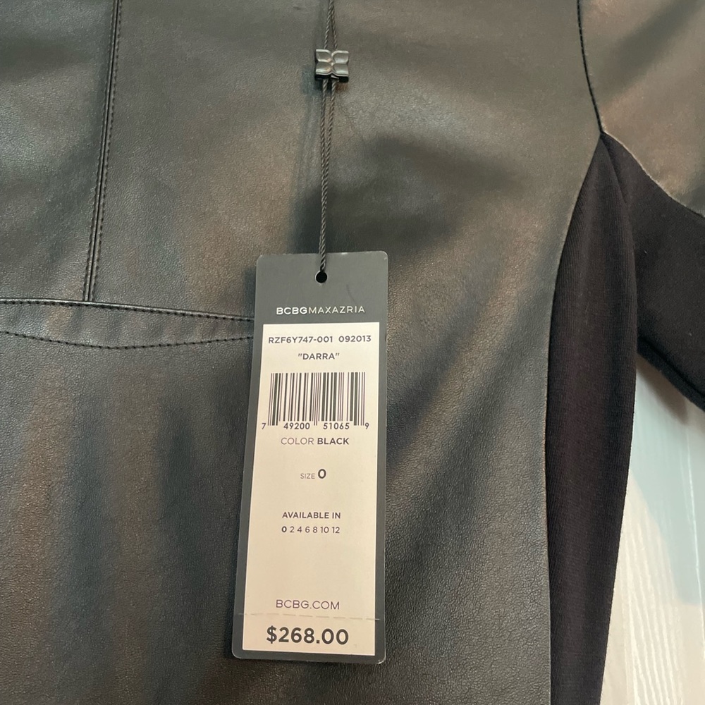 Pleather Dress